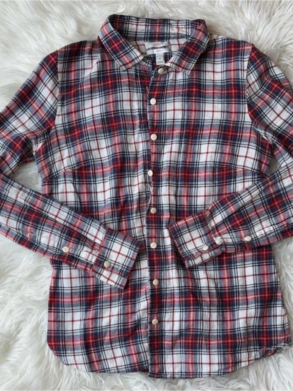 J. Crew Plaid Button-Down Shirt